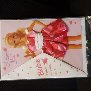 SALE! Barbie Fashion greeting card w dress